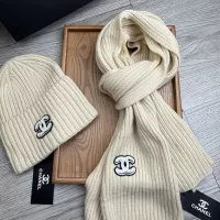 Cheap Chanel Hat and Scarf Set #1372231 Replica Wholesale [$52.00 USD] [ITEM#1372231] on Replica Chanel Hat and Scarf and Glove Set