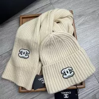 Cheap Chanel Hat and Scarf Set #1372231 Replica Wholesale [$52.00 USD] [ITEM#1372231] on Replica Chanel Hat and Scarf and Glove Set