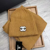 Cheap Chanel Hat and Scarf Set #1372232 Replica Wholesale [$52.00 USD] [ITEM#1372232] on Replica Chanel Hat and Scarf and Glove Set