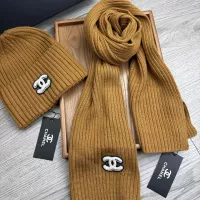 Cheap Chanel Hat and Scarf Set #1372232 Replica Wholesale [$52.00 USD] [ITEM#1372232] on Replica Chanel Hat and Scarf and Glove Set
