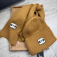 Cheap Chanel Hat and Scarf Set #1372232 Replica Wholesale [$52.00 USD] [ITEM#1372232] on Replica Chanel Hat and Scarf and Glove Set
