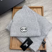 Cheap Chanel Hat and Scarf Set #1372233 Replica Wholesale [$52.00 USD] [ITEM#1372233] on Replica Chanel Hat and Scarf and Glove Set