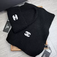 Cheap Chanel Hat and Scarf Set #1372234 Replica Wholesale [$52.00 USD] [ITEM#1372234] on Replica Chanel Hat and Scarf and Glove Set