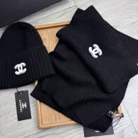 Cheap Chanel Hat and Scarf Set #1372234 Replica Wholesale [$52.00 USD] [ITEM#1372234] on Replica Chanel Hat and Scarf and Glove Set