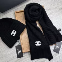 Cheap Chanel Hat and Scarf Set #1372234 Replica Wholesale [$52.00 USD] [ITEM#1372234] on Replica Chanel Hat and Scarf and Glove Set