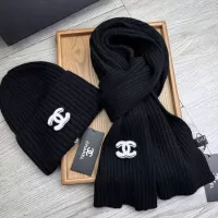 Cheap Chanel Hat and Scarf Set #1372234 Replica Wholesale [$52.00 USD] [ITEM#1372234] on Replica Chanel Hat and Scarf and Glove Set