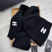 Cheap Chanel Hat and Scarf Set #1372234 Replica Wholesale [$52.00 USD] [ITEM#1372234] on Replica Chanel Hat and Scarf and Glove Set