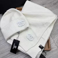 Cheap Chanel Hat and Scarf Set #1372235 Replica Wholesale [$52.00 USD] [ITEM#1372235] on Replica Chanel Hat and Scarf and Glove Set