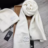 Cheap Chanel Hat and Scarf Set #1372235 Replica Wholesale [$52.00 USD] [ITEM#1372235] on Replica Chanel Hat and Scarf and Glove Set