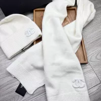 Cheap Chanel Hat and Scarf Set #1372235 Replica Wholesale [$52.00 USD] [ITEM#1372235] on Replica Chanel Hat and Scarf and Glove Set