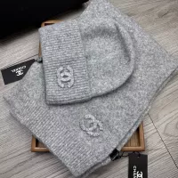 Cheap Chanel Hat and Scarf Set #1372236 Replica Wholesale [$52.00 USD] [ITEM#1372236] on Replica Chanel Hat and Scarf and Glove Set
