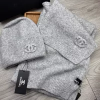 Cheap Chanel Hat and Scarf Set #1372236 Replica Wholesale [$52.00 USD] [ITEM#1372236] on Replica Chanel Hat and Scarf and Glove Set