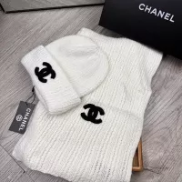 Cheap Chanel Hat and Scarf Set #1372239 Replica Wholesale [$52.00 USD] [ITEM#1372239] on Replica Chanel Hat and Scarf and Glove Set