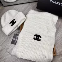 Cheap Chanel Hat and Scarf Set #1372239 Replica Wholesale [$52.00 USD] [ITEM#1372239] on Replica Chanel Hat and Scarf and Glove Set