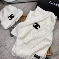 Cheap Chanel Hat and Scarf Set #1372239 Replica Wholesale [$52.00 USD] [ITEM#1372239] on Replica Chanel Hat and Scarf and Glove Set