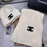 Cheap Chanel Hat and Scarf Set #1372240 Replica Wholesale [$52.00 USD] [ITEM#1372240] on Replica Chanel Hat and Scarf and Glove Set