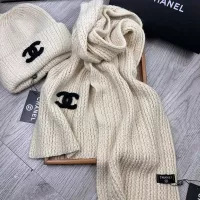 Cheap Chanel Hat and Scarf Set #1372240 Replica Wholesale [$52.00 USD] [ITEM#1372240] on Replica Chanel Hat and Scarf and Glove Set