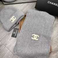 Cheap Chanel Hat and Scarf Set #1372241 Replica Wholesale [$52.00 USD] [ITEM#1372241] on Replica Chanel Hat and Scarf and Glove Set