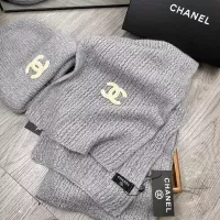 Cheap Chanel Hat and Scarf Set #1372241 Replica Wholesale [$52.00 USD] [ITEM#1372241] on Replica Chanel Hat and Scarf and Glove Set