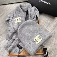 Cheap Chanel Hat and Scarf Set #1372241 Replica Wholesale [$52.00 USD] [ITEM#1372241] on Replica Chanel Hat and Scarf and Glove Set