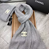 Cheap Chanel Hat and Scarf Set #1372241 Replica Wholesale [$52.00 USD] [ITEM#1372241] on Replica Chanel Hat and Scarf and Glove Set