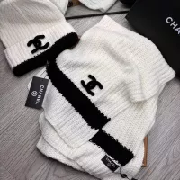 Cheap Chanel Hat and Scarf Set #1372243 Replica Wholesale [$52.00 USD] [ITEM#1372243] on Replica Chanel Hat and Scarf and Glove Set
