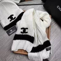 Cheap Chanel Hat and Scarf Set #1372243 Replica Wholesale [$52.00 USD] [ITEM#1372243] on Replica Chanel Hat and Scarf and Glove Set