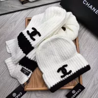 Cheap Chanel Hat and Scarf Set #1372243 Replica Wholesale [$52.00 USD] [ITEM#1372243] on Replica Chanel Hat and Scarf and Glove Set