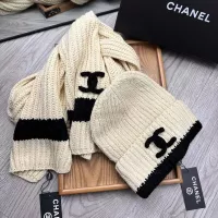 Cheap Chanel Hat and Scarf Set #1372244 Replica Wholesale [$52.00 USD] [ITEM#1372244] on Replica Chanel Hat and Scarf and Glove Set