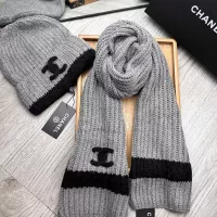 Cheap Chanel Hat and Scarf Set #1372245 Replica Wholesale [$52.00 USD] [ITEM#1372245] on Replica Chanel Hat and Scarf and Glove Set