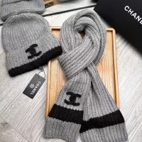 Cheap Chanel Hat and Scarf Set #1372245 Replica Wholesale [$52.00 USD] [ITEM#1372245] on Replica Chanel Hat and Scarf and Glove Set