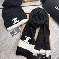 Cheap Chanel Hat and Scarf Set #1372247 Replica Wholesale [$52.00 USD] [ITEM#1372247] on Replica Chanel Hat and Scarf and Glove Set