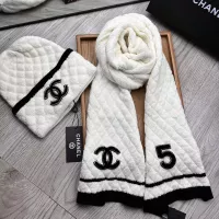 Cheap Chanel Hat and Scarf Set #1372248 Replica Wholesale [$52.00 USD] [ITEM#1372248] on Replica Chanel Hat and Scarf and Glove Set