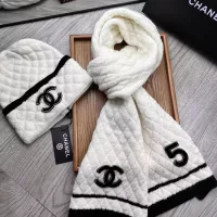 Cheap Chanel Hat and Scarf Set #1372248 Replica Wholesale [$52.00 USD] [ITEM#1372248] on Replica Chanel Hat and Scarf and Glove Set