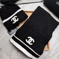 Cheap Chanel Hat and Scarf Set #1372249 Replica Wholesale [$52.00 USD] [ITEM#1372249] on Replica Chanel Hat and Scarf and Glove Set