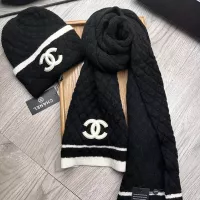 Cheap Chanel Hat and Scarf Set #1372249 Replica Wholesale [$52.00 USD] [ITEM#1372249] on Replica Chanel Hat and Scarf and Glove Set