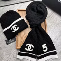 Cheap Chanel Hat and Scarf Set #1372249 Replica Wholesale [$52.00 USD] [ITEM#1372249] on Replica Chanel Hat and Scarf and Glove Set
