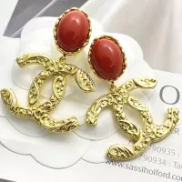 Cheap Chanel Earrings For Women #1372301 Replica Wholesale [$34.00 USD] [ITEM#1372301] on Replica Chanel Earrings