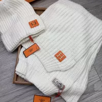 Cheap Hermes Hat and Scarf Set #1372492 Replica Wholesale [$52.00 USD] [ITEM#1372492] on Replica Hermes Hat and Scarf and Glove Set