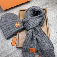 Cheap Hermes Hat and Scarf Set #1372494 Replica Wholesale [$52.00 USD] [ITEM#1372494] on Replica Hermes Hat and Scarf and Glove Set