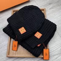 Cheap Hermes Hat and Scarf Set #1372495 Replica Wholesale [$52.00 USD] [ITEM#1372495] on Replica Hermes Hat and Scarf and Glove Set