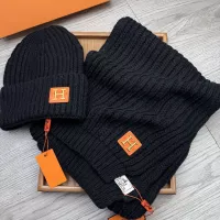 Cheap Hermes Hat and Scarf Set #1372495 Replica Wholesale [$52.00 USD] [ITEM#1372495] on Replica Hermes Hat and Scarf and Glove Set