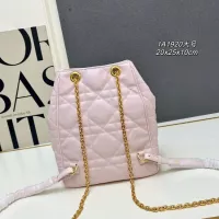 Cheap Christian Dior AAA Quality Backpacks For Women #1372508 Replica Wholesale [$115.00 USD] [ITEM#1372508] on Replica Christian Dior AAA Quality Backpacks