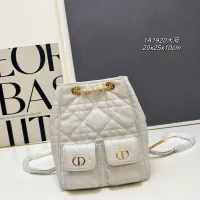 Cheap Christian Dior AAA Quality Backpacks For Women #1372509 Replica Wholesale [$115.00 USD] [ITEM#1372509] on Replica Christian Dior AAA Quality Backpacks