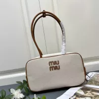 Cheap MIU MIU AAA Quality Shoulder Bags For Women #1372528 Replica Wholesale [$92.00 USD] [ITEM#1372528] on Replica MIU MIU AAA Quality Shoulder Bags