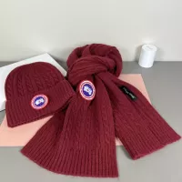 Cheap Canada Goose Hat and Scarf Set #1372573 Replica Wholesale [$42.00 USD] [ITEM#1372573] on Replica Canada Goose Hat and Scarf and Glove Set