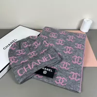 Cheap Chanel Hat and Scarf Set #1372581 Replica Wholesale [$42.00 USD] [ITEM#1372581] on Replica Chanel Hat and Scarf and Glove Set