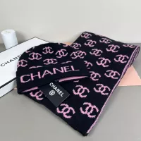 Cheap Chanel Hat and Scarf Set #1372582 Replica Wholesale [$42.00 USD] [ITEM#1372582] on Replica Chanel Hat and Scarf and Glove Set