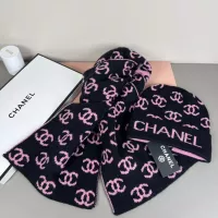 Cheap Chanel Hat and Scarf Set #1372582 Replica Wholesale [$42.00 USD] [ITEM#1372582] on Replica Chanel Hat and Scarf and Glove Set