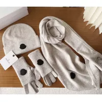 Cheap Moncler Hat and Scarf and Glove Set #1372584 Replica Wholesale [$48.00 USD] [ITEM#1372584] on Replica Moncler Hat and Scarf and Glove Set